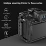 SMALLRIG Half Cage Media Jaula para Sony A7R V/A7R IV/A7 IV//A7S III/A1-3639