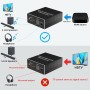 HDMI Audio Extractor 4k,Ozvavzk HDMI a HDMi Óptical SPDIF Toslink Salida de 3.5mm Audio Adaptador de Vídeo Splitter para Blu-ray