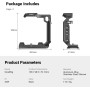 SMALLRIG Half Cage Media Jaula para Sony A7R V/A7R IV/A7 IV//A7S III/A1-3639