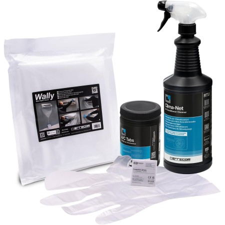 ERRECOM Clima-Net, Air Conditioner Detergent, Filters, Finned Batteries and External Units, 1 L