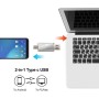 Tipo C Memoria 2 en 1 USB 128gb, Pen Drive USB C 128 GB Tipo C Y USB 2.0 Memoria Flash 128gb para Smartphones