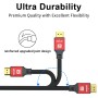 jojobnj 8K HDMI Cable 2m High Speed HDMI Cable 48Gbps 8K@60Hz 4K@120Hz, HDCP 2.2 & 2.3, DTS:X, HDR 10 Compatible con Roku