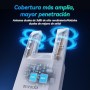 Tenda A18 Pro Repetidor WiFi, AC1200 Amplificador de Señal WiFi de Doble Banda 5GHz/2.4GHz, Extensor WiFi con Ap, Antenas 3dBi,