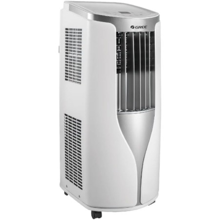 GREESHINY PORTABLE AIR CONDITIONING LOW CONSUMPTION/3000 FRIDGES/QUIET/PROGRAMMER/TIMER/DEHUMIFIER/REMOTE CONTROL/SLEEP FUNCTION