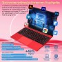 Ordenador Portatil Celeron N4020 Up to 2.8Ghz, Ordenadores Portatiles 14 Pulgadas Win 11 con 5G WiFi 6+256GB SSD Expansión 1TB,