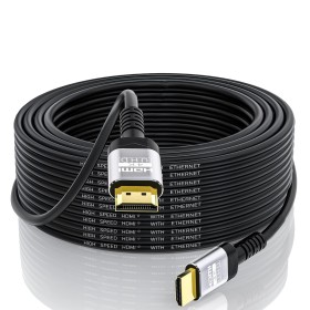 Soonsoonic Cable HDMI 4K 10 metros | Cables HDMI 2.0 de alta velocidad & 4K@60Hz HDR ARC HDCP2.2 CEC Ethernet | para TV UHD,