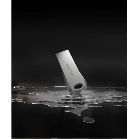 SanDisk Ultra Luxe Pendrive 128 GB USB Type-A (Flash Drive, Read Speed up to 400 MB/s, USB 3.2 Gen 1 + USB 3.0 compatible,