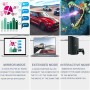 Soonsoonic Cable HDMI 4K 10 metros | Cables HDMI 2.0 de alta velocidad & 4K@60Hz HDR ARC HDCP2.2 CEC Ethernet | para TV UHD,