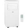 HOMCOM Portable Air Conditioner 9000BTU 1010W Cooler Fan Dehumidifier 38L/Day with LED Display Remote Control Timer for Room