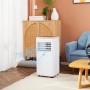 HOMCOM Portable Air Conditioner 9000BTU 1010W Cooler Fan Dehumidifier 38L/Day with LED Display Remote Control Timer for Room