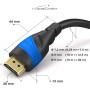 KabelDirekt – Cable HDMI 2.1 8K / 4K – 1m y más longitudes (0,15m–22,5m) – Cable HDMI diseñado en Alemania – Soporta 10K/8K@60Hz
