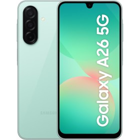 Samsung Galaxy A26 5G 256GB Teléfono Móvil, Awesome Intelligence, 6GB RAM, 50MP Cámara, Menta, Garantía del Fabricante 3 Años +