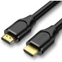 CABLEPELADO Cable HDMI 4K, Cable HDMI 2.0, Cable HDMI alta velocidad, 4K Ultra HD 2160p (60 Hz), Cable HDMI contactos dorados,