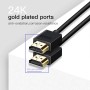 CABLEPELADO Cable HDMI 4K, Cable HDMI 2.0, Cable HDMI alta velocidad, 4K Ultra HD 2160p (60 Hz), Cable HDMI contactos dorados,