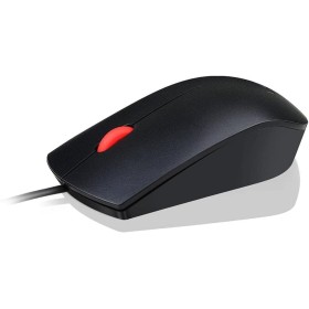 Lenovo 4Y50R20863 - Ratón (Ambidextro, Óptico, USB, 1600 DPI, Negro)