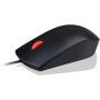 Lenovo 4Y50R20863 - Ratón (Ambidextro, Óptico, USB, 1600 DPI, Negro)