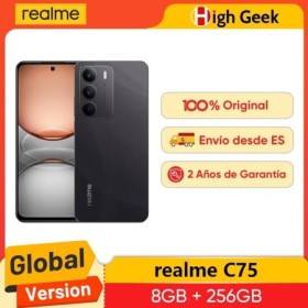 Global Version realme C75 Smartphone 6.72'' 90Hz FHD Display 50MP AI C