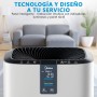 MIDEA Air Purifier with HEPA Filter up to 88 m² – Silent Air Purifier High Power CADR 740 m3/h – Industrial Odor Neutralizer for