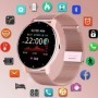 LIGE-reloj inteligente para mujer, accesorio de pulsera resistente al 