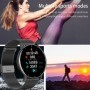 LIGE-reloj inteligente para mujer, accesorio de pulsera resistente al 
