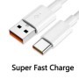 Cable USB tipo C de 7A y 100W, Cable de carga súper rápido para Huawei