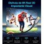 Sniokco 10K 8K Cable HDMI 2.1 48Gbps 3 Metros Certificado Cable HDMI® Ultra Alta Velocidad 0.01ms 4K 240Hz 165Hz 120Hz 8K 60Hz