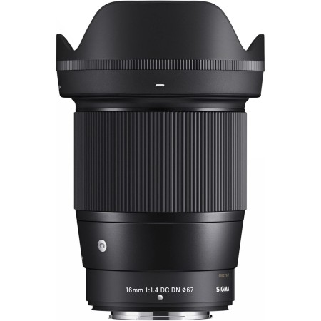 Sigma 16 mm F1.4 DC DN Contemporary - Objetivo para Sony E, color negro