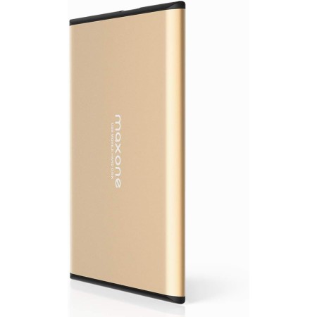 Disco Duro Externo 500GB - 2.5" USB 3.0 Ultrafino Diseño Metálico HDD Portátil para Mac, PC, Laptop, Ordenador, Xbox One, PS4,