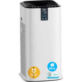 MIDEA Air Purifier with HEPA Filter up to 88 m² – Silent Air Purifier High Power CADR 740 m3/h – Industrial Odor Neutralizer for
