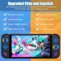 BT 5,2 interruptor Joy controlador L/R RGB LED Joypad Gamepad para Nin