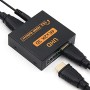 HDMI Splitter 1 en 2 salidas 4K 3D 1080P HDMI Distribuidor Adaptador 1 a 2 vías Caja Hub Cable para PS4, Xbox, LED, DVD,