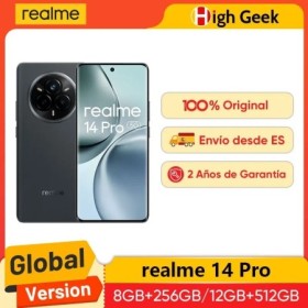 Versión Global realme 14 Pro 5G Smartphone 50MP Sony IMX882 OIS Cámara