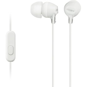 Sony MDR-EX15APWZ(CE7) Auriculares in-ear (con micrófono), blanco