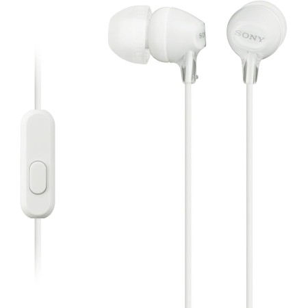 Sony MDR-EX15APWZ(CE7) Auriculares in-ear (con micrófono), blanco