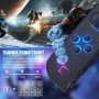BT 5,2 interruptor Joy controlador L/R RGB LED Joypad Gamepad para Nin