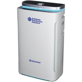 ANTICIMEX Air Purifier with HEPA Filter, CADR 500 m³/h, Quiet Below 62dB, Activated Carbon, Neutralizer and Odor Eliminator,