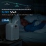 Aircillin Air Purifier for Allergies, CADR 180 m3/h, HEPA Filter Removes 99.97% Allergy Pollen Odor and Pet Dander, with