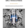 Repetidor WiFi, Amplificador señal WiFi,4 Antenas Externas, Amplificador WiFi 2.4GHz con Repertidor/Ap Modo y la función WPS,1