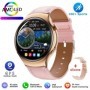 2025New GPS NFC Bluetooth llamada Smartwatch mujer reloj 4 mini pista 