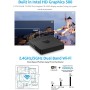 BMAX Mini PC 8 GB LPDDR4 128 GB eMMC W-11 Pro B1Pro Gemini Lake N4000 (hasta 2,6 GHz) Pantalla Dual Admite 4K HDMI, WiFi