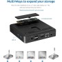 BMAX Mini PC 8 GB LPDDR4 128 GB eMMC W-11 Pro B1Pro Gemini Lake N4000 (hasta 2,6 GHz) Pantalla Dual Admite 4K HDMI, WiFi