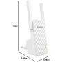 Tenda A9 N300 Repetidor de red Wifi Extensor Amplificador de Cobertura (300Mbps, 2 Antenas externas, Red Cobertura WiFi