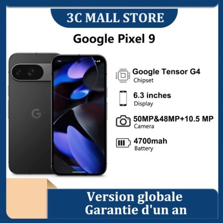 Google-teléfono inteligente Pixel 9, dispositivo de 6,3 pulgadas, G4, 