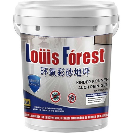 CTDWNT Revestimiento epoxi de alto brillo con efecto mármol, pintura epoxi para pisos, chips de color decorativos, revestimiento