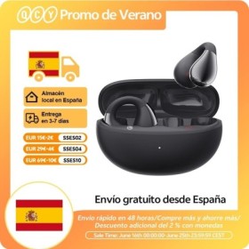 QCY Crossky C30 auriculares con Clip para la oreja Bluetooth 5,4 inalá