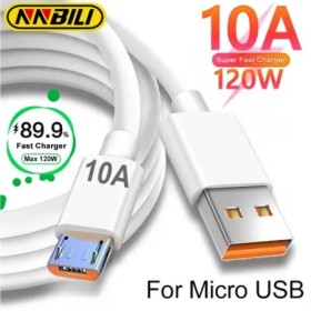 Cable Micro USB NNBILI, Cable USB de carga rápida de alta velocidad pa