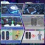 BT 5,2 interruptor Joy controlador L/R RGB LED Joypad Gamepad para Nin
