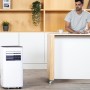 Taurus Cold Design + 3-in-1 Portable Air Conditioner Cool Dehumidifier Fan Quiet Timer With Remote Control Window Kit Wheels