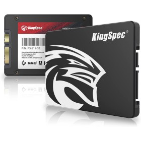 Kingspec SSD 512GB 2,5" SATA III, TLC 3D NAND Flash Disco Duro Interno, Lectura de Hasta 570 MB/s, para Escritorios/Computadoras