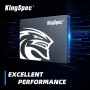 Kingspec SSD 512GB 2,5" SATA III, TLC 3D NAND Flash Disco Duro Interno, Lectura de Hasta 570 MB/s, para Escritorios/Computadoras